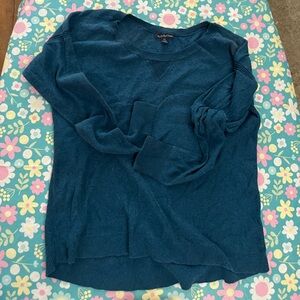 American Eagle Teal Knit Pullover